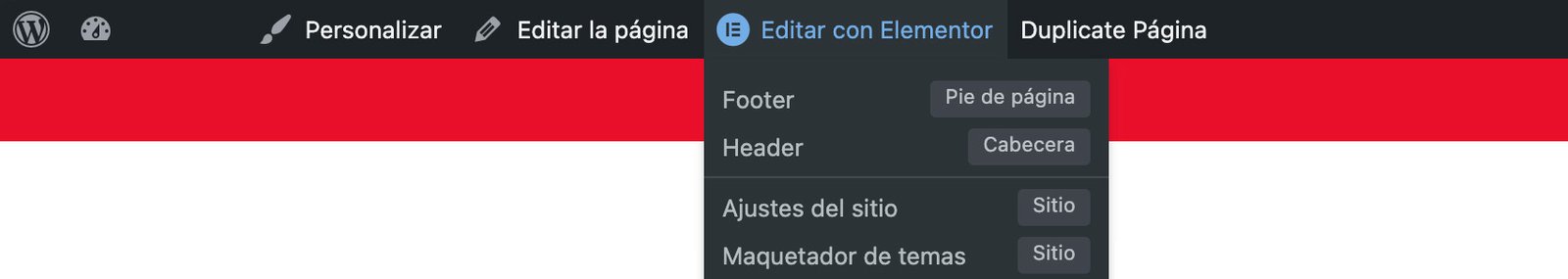 header footer